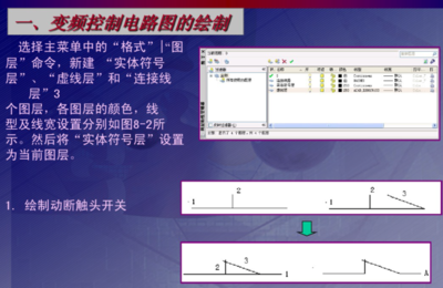 cad电气制图电气元件